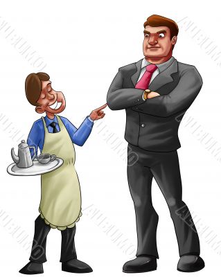 helping boss