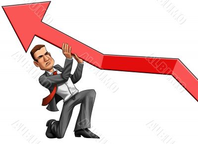rising arrow