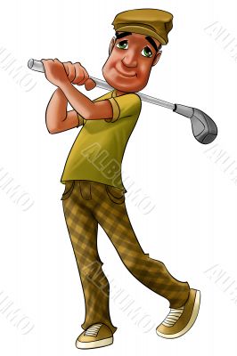 golf player