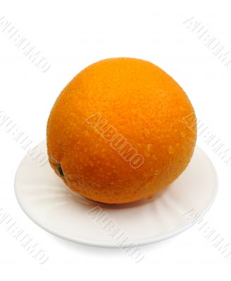 Orange, isolated