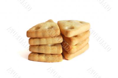 Biscuit On White