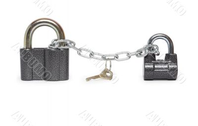 Padlocks And Key