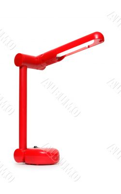 Red Modern Desk Lamp