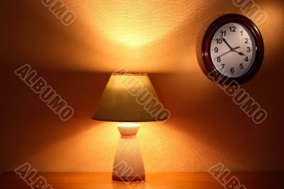 Lamp And Clock