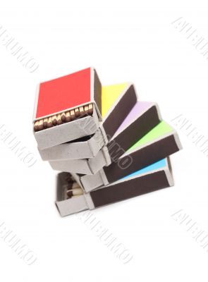 Matches On White