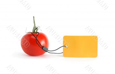 Tomato With Price Tag