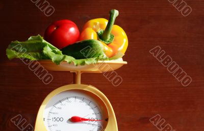 Weighing Of Vegetables