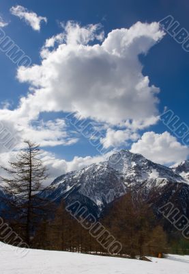winter mountains