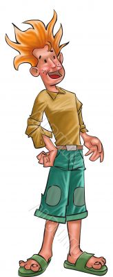 the boy strange