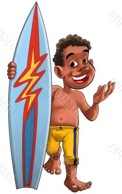 surf boy