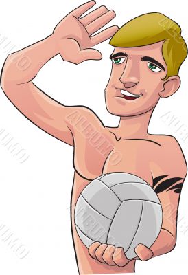 volleyball man
