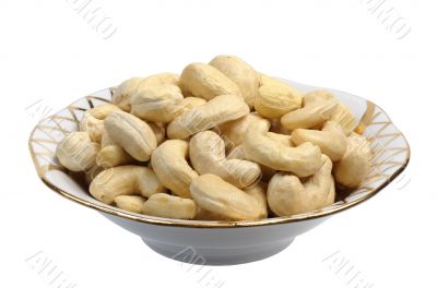 Cashews, isolated