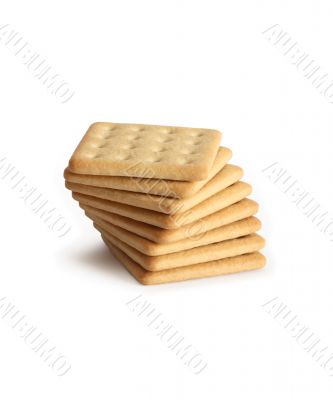 Crackers On White