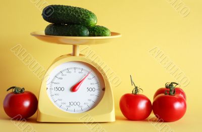 Weighing Of Vegetables