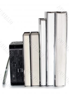 stack of books 