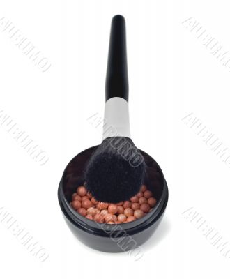 make-up powder brush