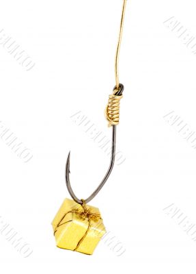 gift on hook