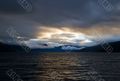 sea sunset 