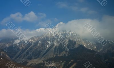 winter mountains