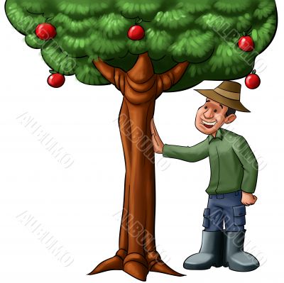 farmer and the tree