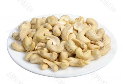 Cashews, isolated