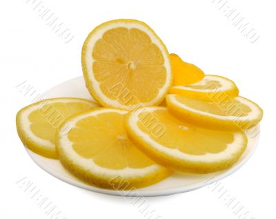 Lemon, isolated