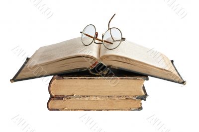 Old Books And Spectacles