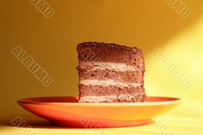 Cake On Saucer