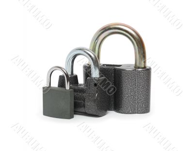 Three Padlocks