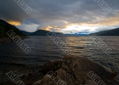 sea sunset