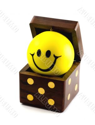 DICE with BALL SMILE