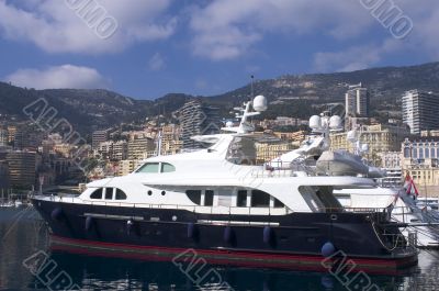 yachts in Monaco Harbour