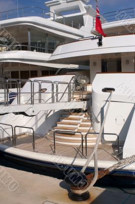 yachts in Monaco Harbour