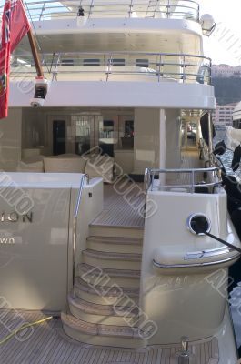 yachts in Monaco Harbour