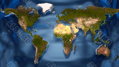 world map