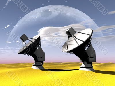 radio telescope