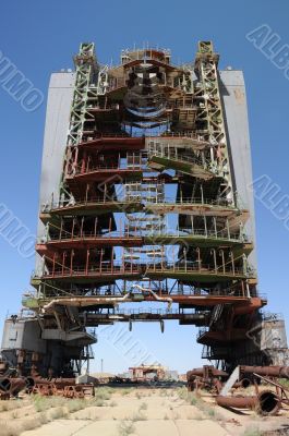 Abandoned Mobile Service Tower