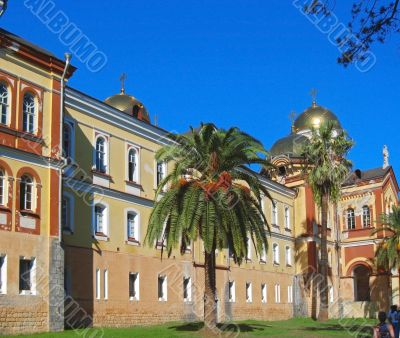 New Aphon monastery. Abhazia republic