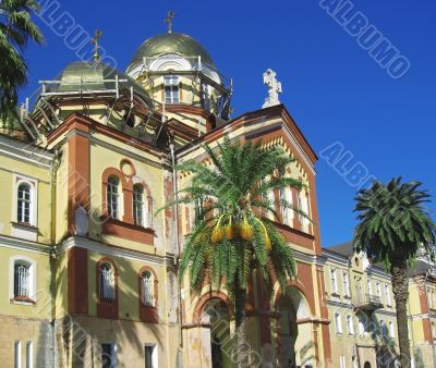 New Aphon monastery. Abhazia republic