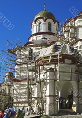 New Aphon monastery. Abhazia republic