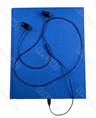 Earbuds with notebook