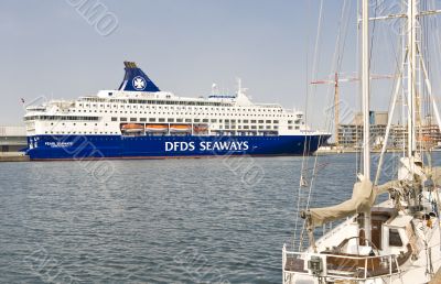 Scandinavian cruise ship