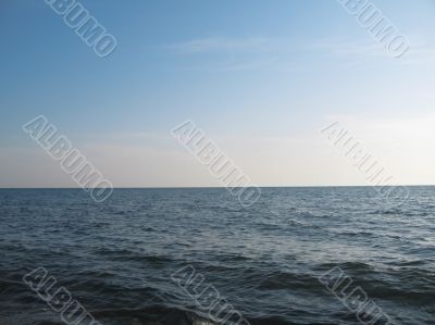 Seashore of the Black sea. Summer journey