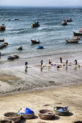 Mui Ne fishing village