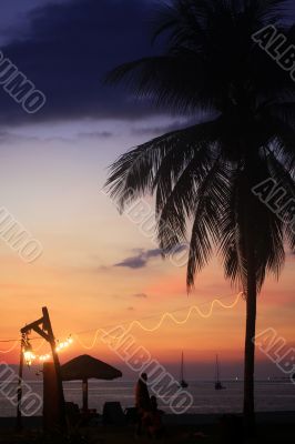 Night beach