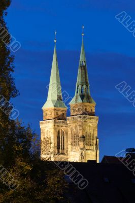 St. Lorenz Church towers