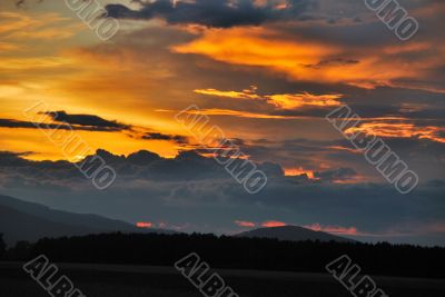 beautiful sunset