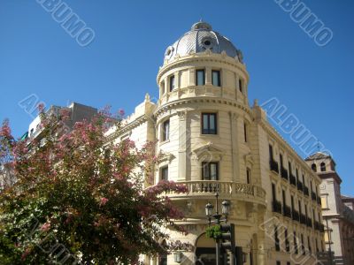 White building