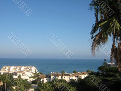 Landscape with sea