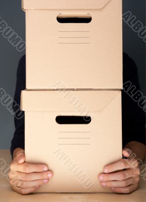 Successful Postal or delivery service concept. 